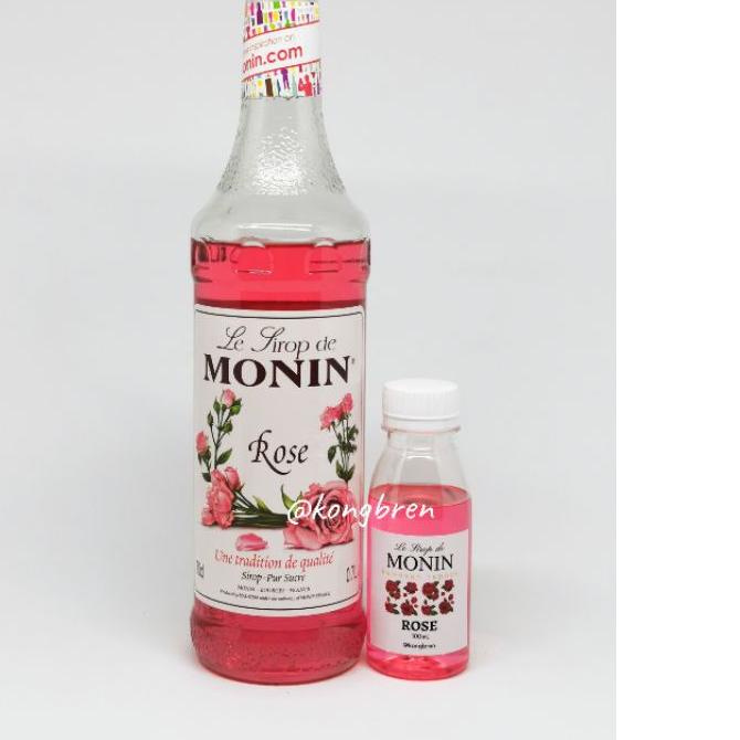 

Diskon✔️Sirup Monin Repack 100ml - Monin Syrup Vanilla - Caramel - Hazelnut - Rose - Peach - Pandan - Lychee|KD2