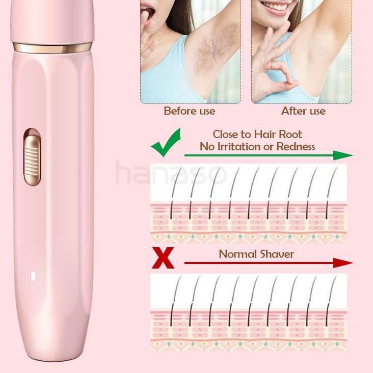 Sale Terbatas Pencukur Bulu Ketiak Alat Pencukur Bulu Kemaluan Alat Penghilang Bulu Mini Alat Cukur 