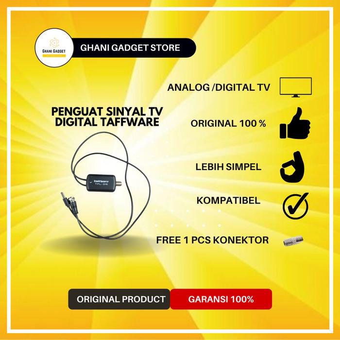 Paket Set Top Box + Antena + Penguat Sinyal Tv Digital Analog Tabung