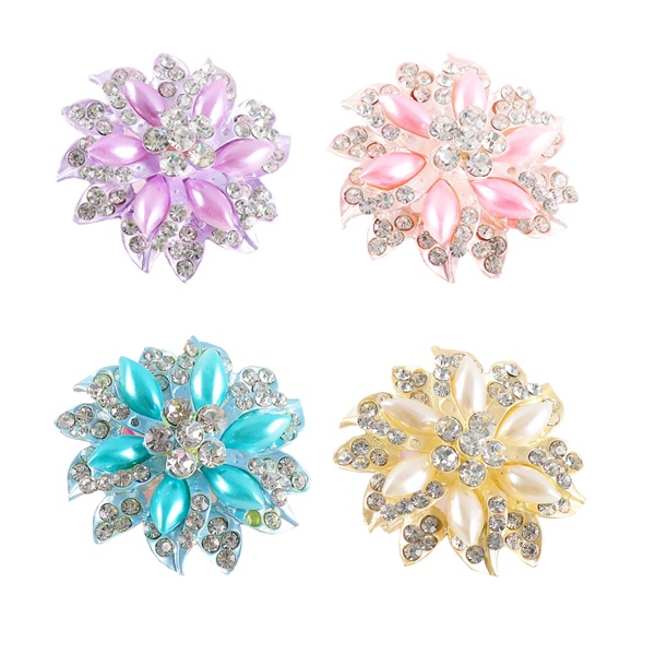 Bros Jilbab Hijab Kepala Kerudung Kebaya Bunga B-104 Brooch Flower Cantik