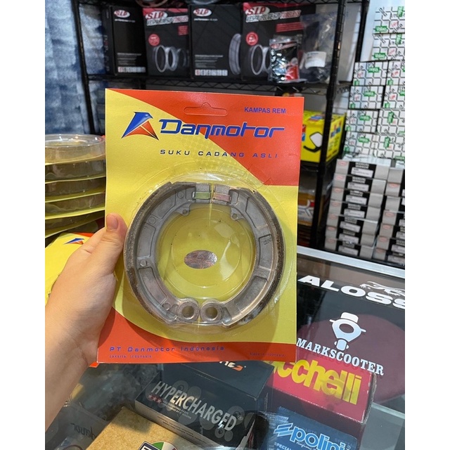 Kampas rem belakang vespa danmotor