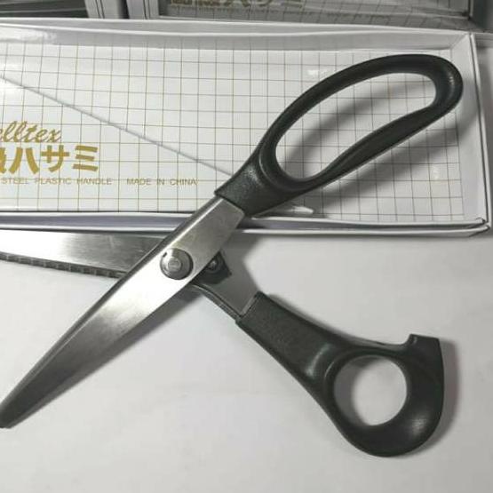 

☺☺» Gunting Kain ZigZag 9"-230mm Stainless Steal Plastic Handle