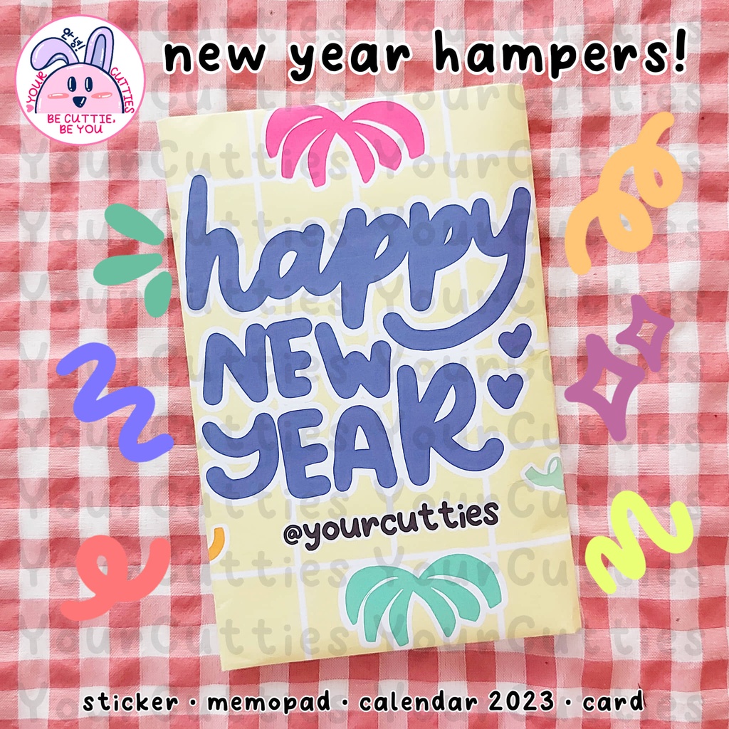 

[JURNAL KIT] NEW YEAR HAMPERS SPECIAL KIT JOURNAL BUJO PLANNER