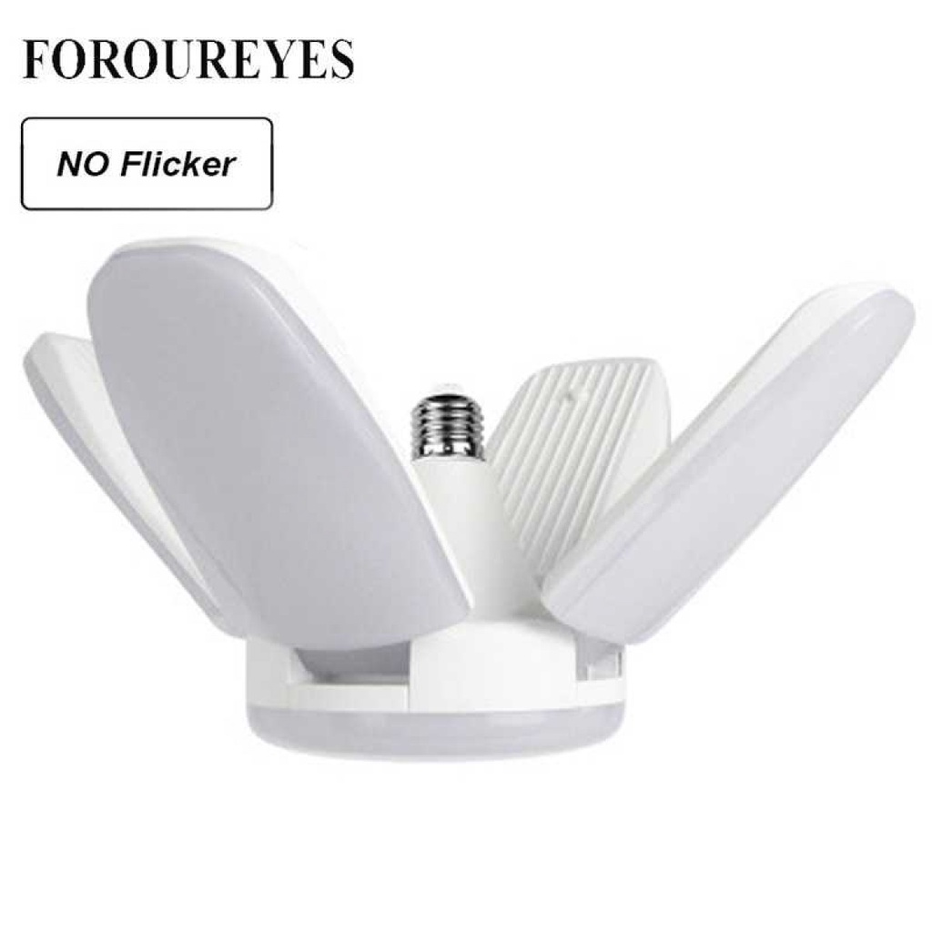 Foroureyes Lampu Kipas Bohlam LED Bulb Fan Blade E27 6500K 60W