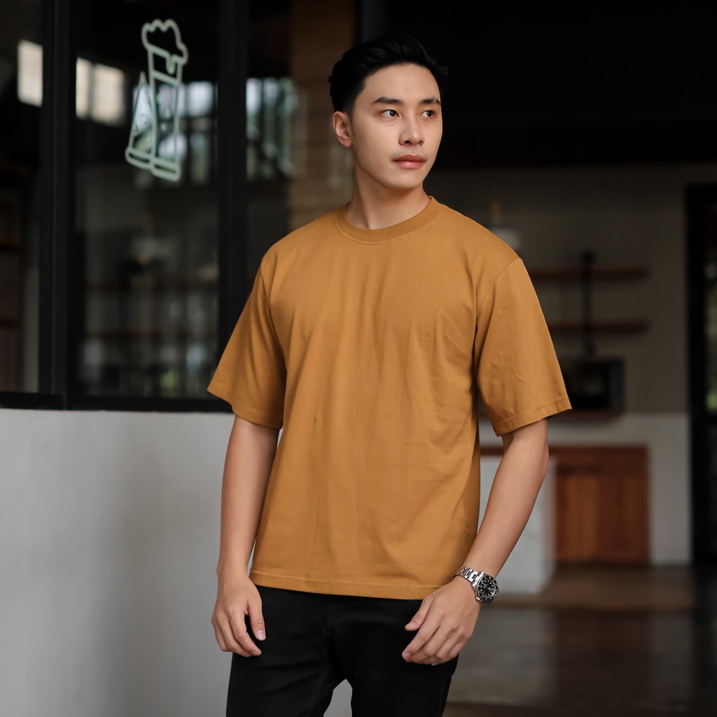 Delibra Kaos Polos Oversize Almond Brown