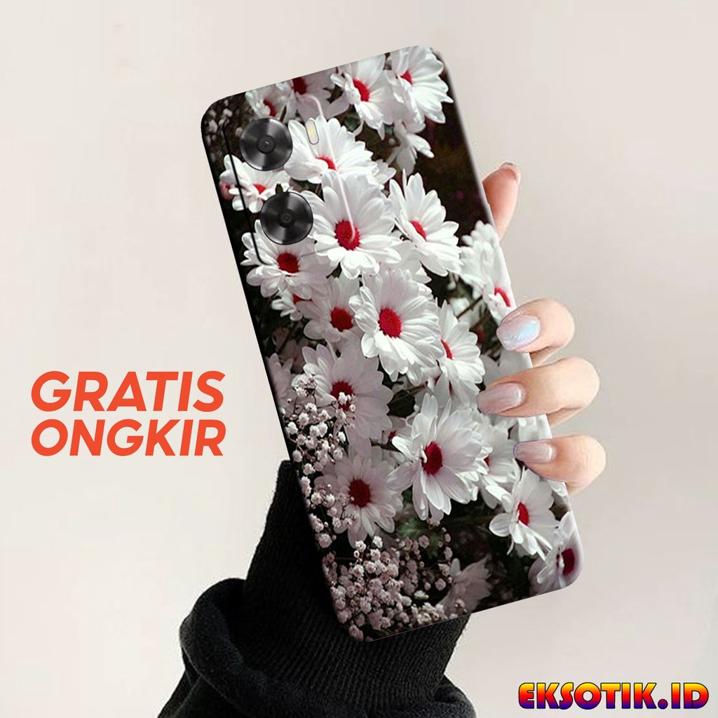 Case Oppo A57 2022 - Eksotik.id - Casing Oppo A57 2022 - Case Bunga - Skin Handphone - Silikon Oppo 