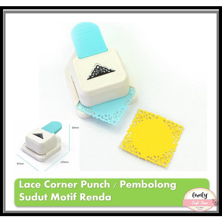 

Corner Lace Punch Pembolong Sudut Pemotong Kertas Sudut Renda/Lace