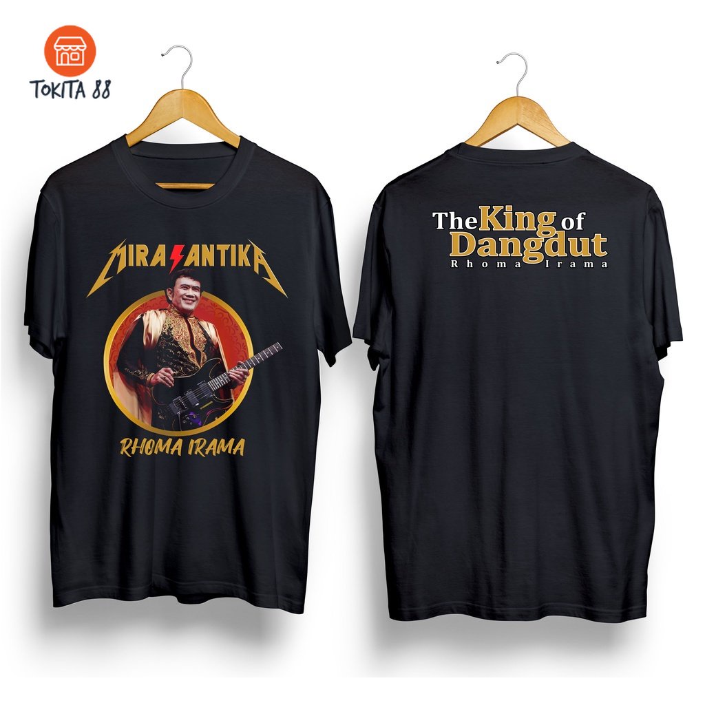 KAOS PRIA RHOMA IRAMA MIRASANTIKA - BAJU FORSA DANGDUT - KAOS DISTRO TERBARU KATUN