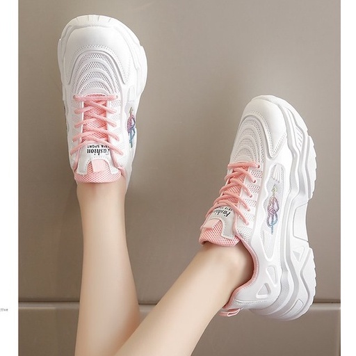 AND / COD / Sepatu Wanita Import Sneakers Putih Wanita Sepatu Jalan Cewek Shoes Fashion Korea Style Sepatu Sneakers Perempuan SPT-14