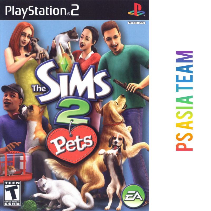 kaset PS 2 The Sims 2 Pets Game PS2 PlayStation 2