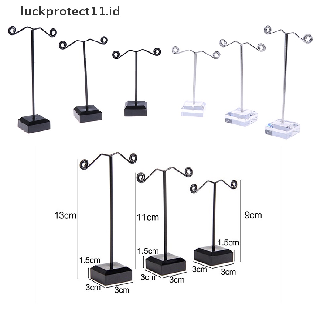 /Fashion Hot// Fashion// 3pcs Rak Display Perhiasan Anting Tusuk Akrilik Stand Organizer Holder Ornamen.