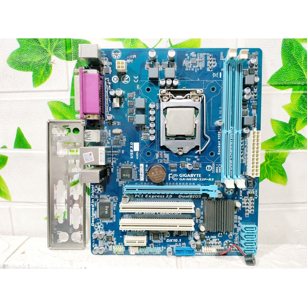 Jual MOBO GIGABYTE H61 + CORE I5 2400 3.1GHZ DDR3 LGA 1155 Shopee