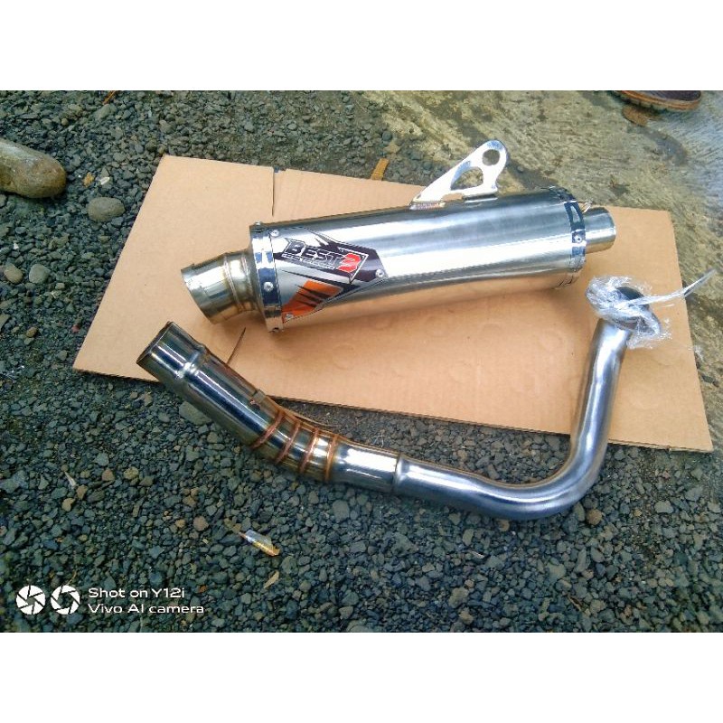 Knalpot Best3 suara ngebas buat Nmax aerox beat Scoopy
