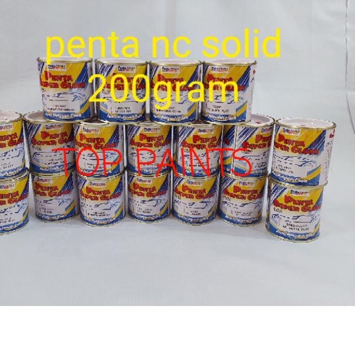 Terdepan CAT DUCO PENTA SUPER GLOSS NC HITAM,PUTIH/DOFF/SILVER/CLEAR//WARNA LAIN2 ISI 200G