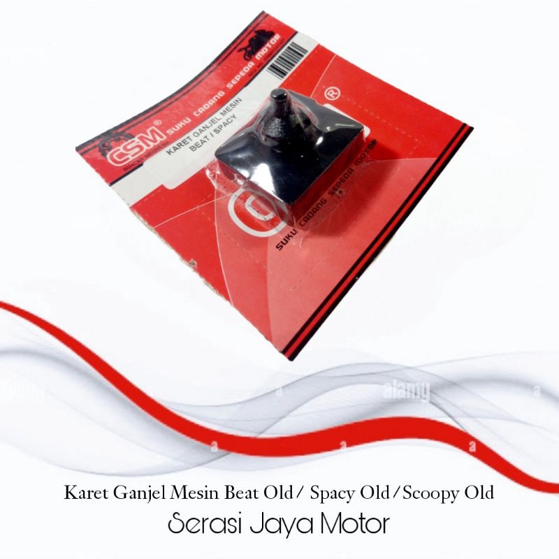 CSM KARET GANJEL MESIN BEAT / KARET TAHANAN MESIN BEAT/SCOOPY/SPACY