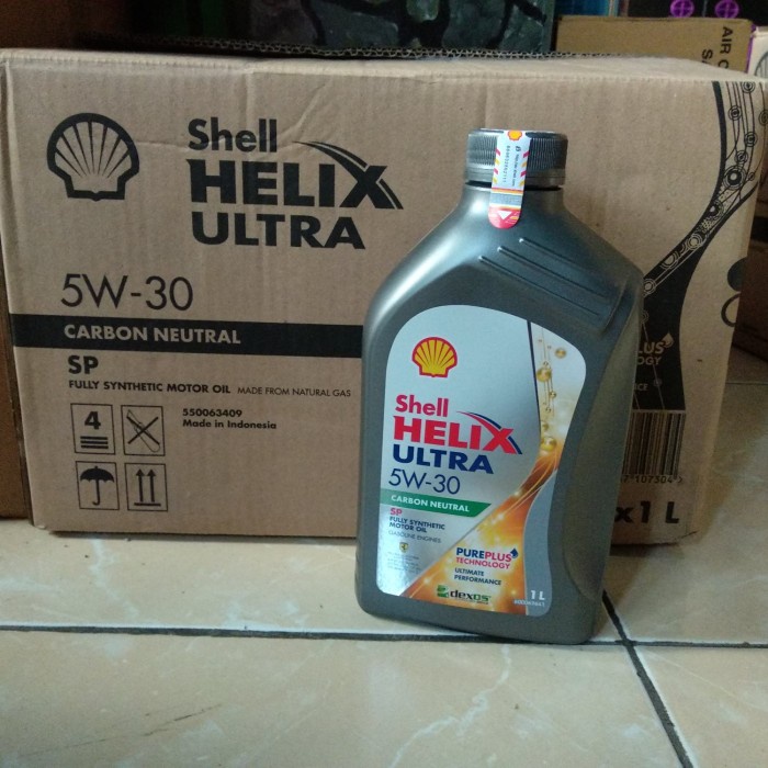 SHELL HELIX ULTRA 5W30 CARBON NEUTRAL SP FULLY SYNTHETIC ORIGINAL.