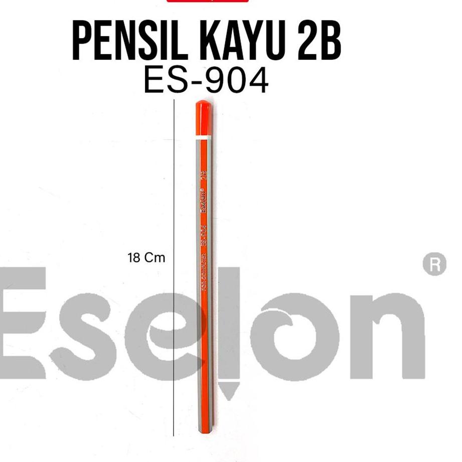 

Terlaris 12pcs PENSIL 2B COLORS ES-904 Eselon / pensil kayu ん