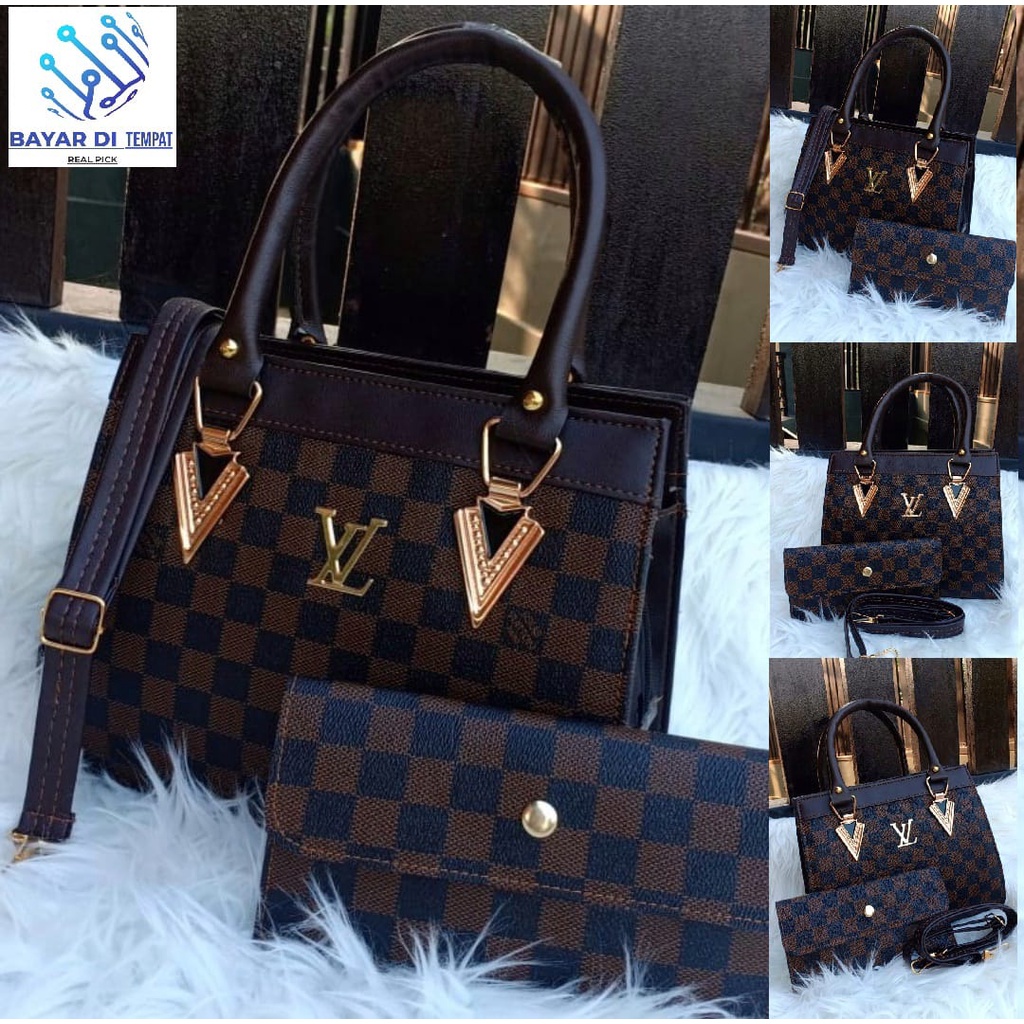 TAS KITTA# NEW Produk Tas Wanita Selempang, - Sling Bag 2 in 1 Free Dompet Terbaik dan Termurah