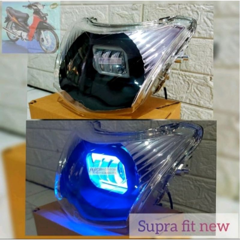 Reflektor Lampu Depan Supra Fit New Daymaker Kualitas Terbaik