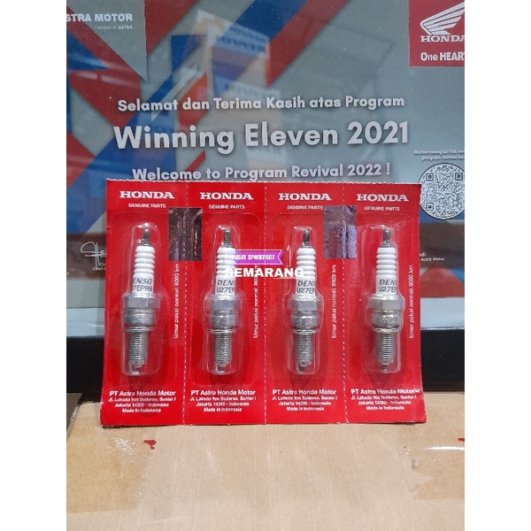 Busi (Spark Plug) U27EPR-9 (Denso) – Vario 125 FI, Vario 125 eSP, Vario 150 eSP & Scoopy FI(31926-KY