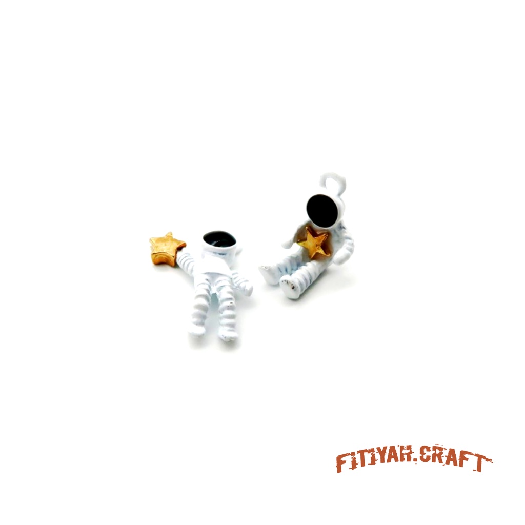 Manik Charms DIY Astronot Bandul Gelang Liontin Bentuk Astronot