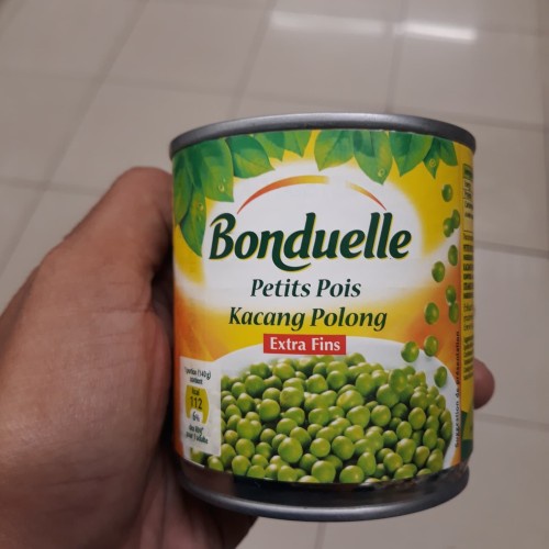 

Bonduelle Green Peas 400 gr | Petits Pois Kacang Polong Very Fine