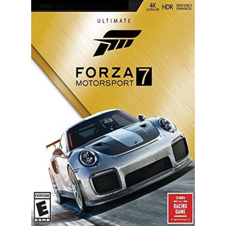 Vk0369 Forza Motorsport 7 Ultimate Edition Dvd Game Pc