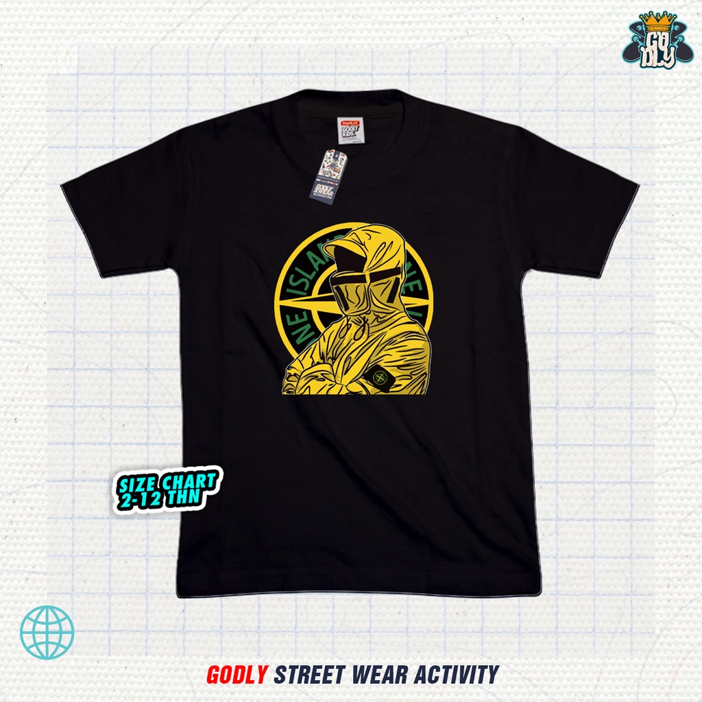 Pakaian Anak Casual GODLY.XWEAR / terlaris / trend / kaos anak branded / cod