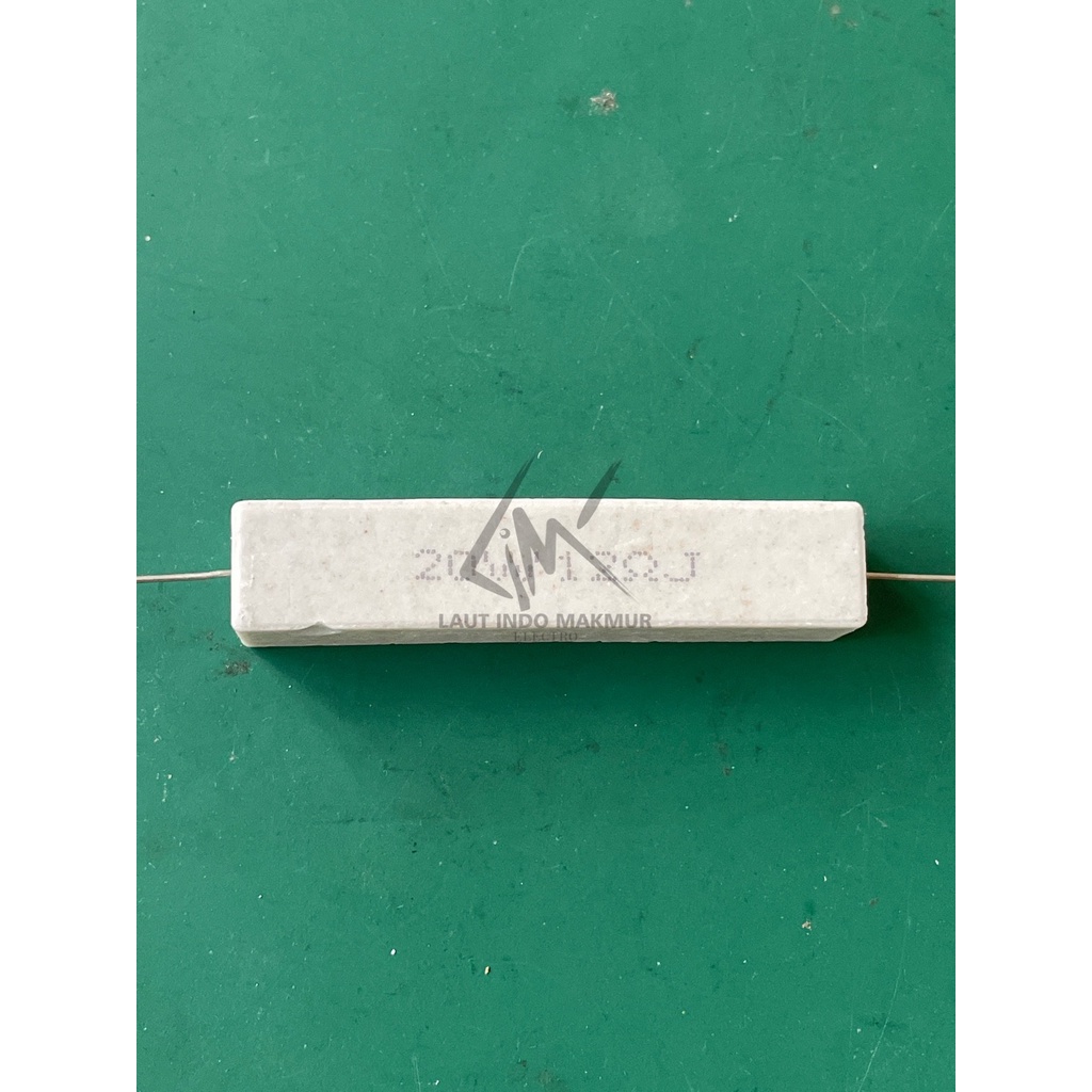 RESISTOR KAPUR 20W ANEKA UKURAN RESISTOR TAHU 20WATT R KAPUR 20 WATT UPS