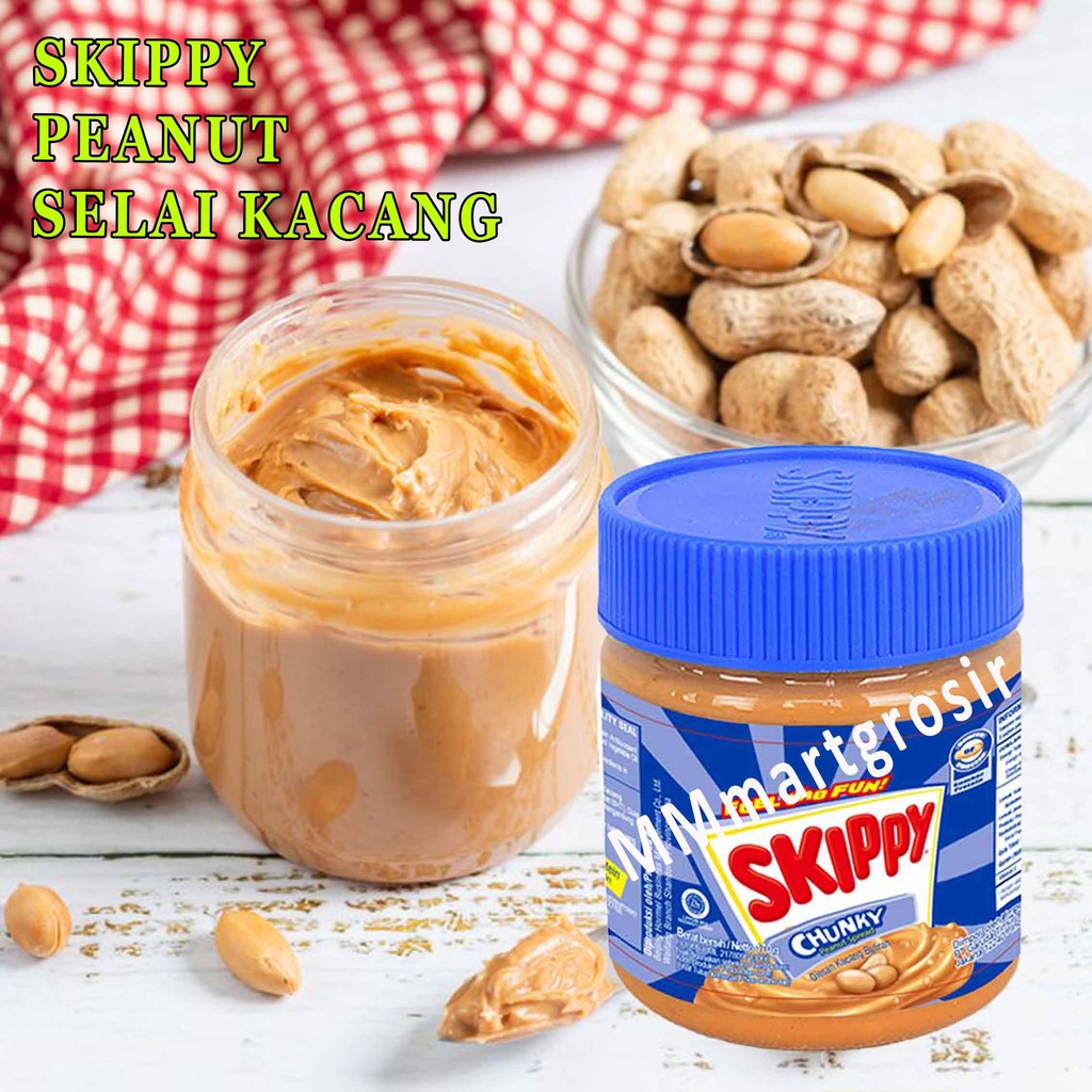 Skippy Chunky / Olesan Kacang Butiran / Selai Kacang / Peanut Spread