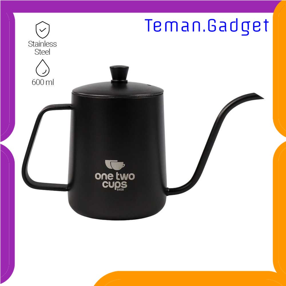 TG - DPR One Two Cups Coffee Maker Pot Long Drip Teko Kopi Barista 600ml - 8408