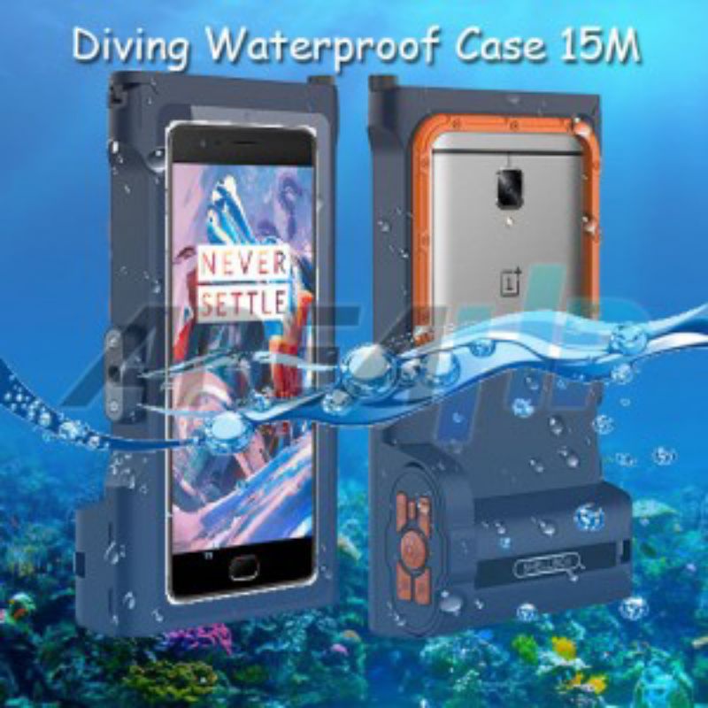 Shellbox Gen 3 Diving Waterproof Case Casing Cover 15M Oneplus 3,3T