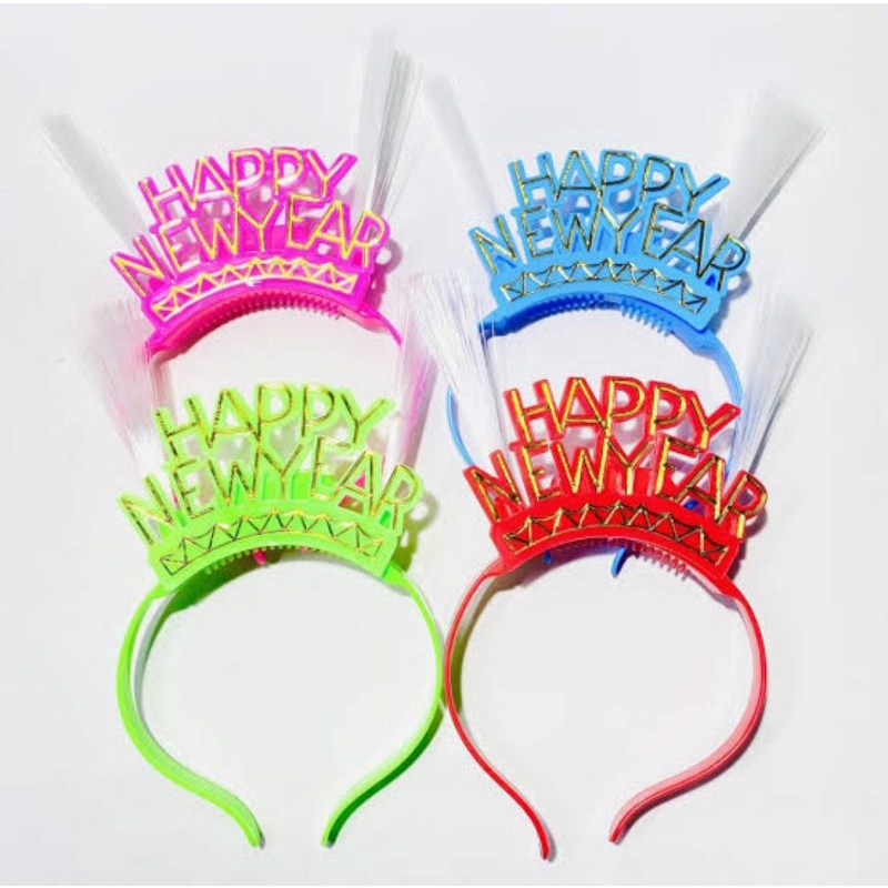 Bando Isi Lampu happy new year