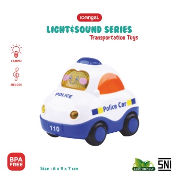 BABIESFIRST IQBT0147 LIGHT&amp;SOUND TRANSPORTATION CAR TOYS Mainan Bayi