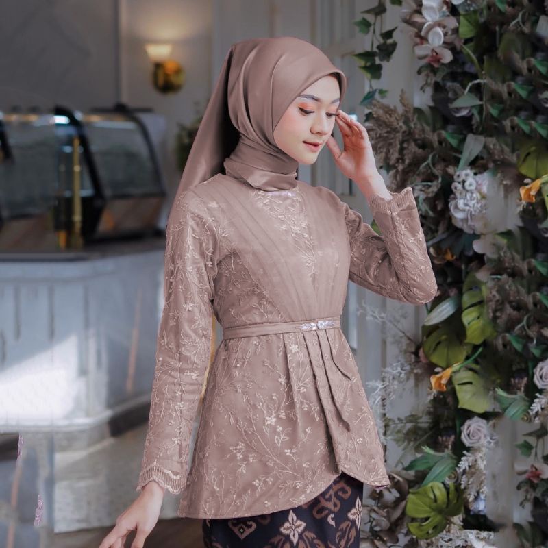 BATIK EXPRESS- NEW ARRIVAL SET AUFA || BAJU KEBAYA BRUKAT TULLE MODERN KEBAYA WISUDA KEKINIAN ATASAN KEBAYA REMAJA DEWASA ALLSIZE KEBAYA LAMARAN BAJU COUPLE TUNANGAN TERBARU 2022