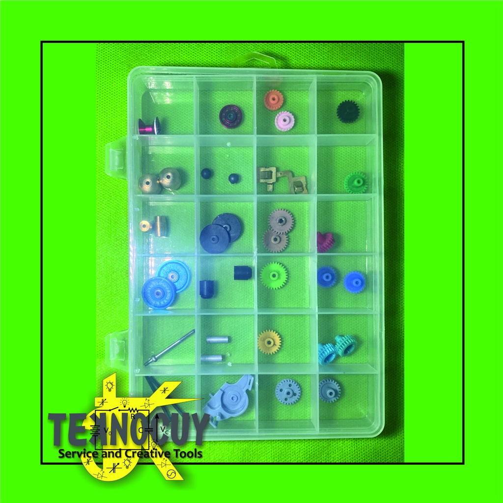 box tamiya part baut mur roller spacer tamiya