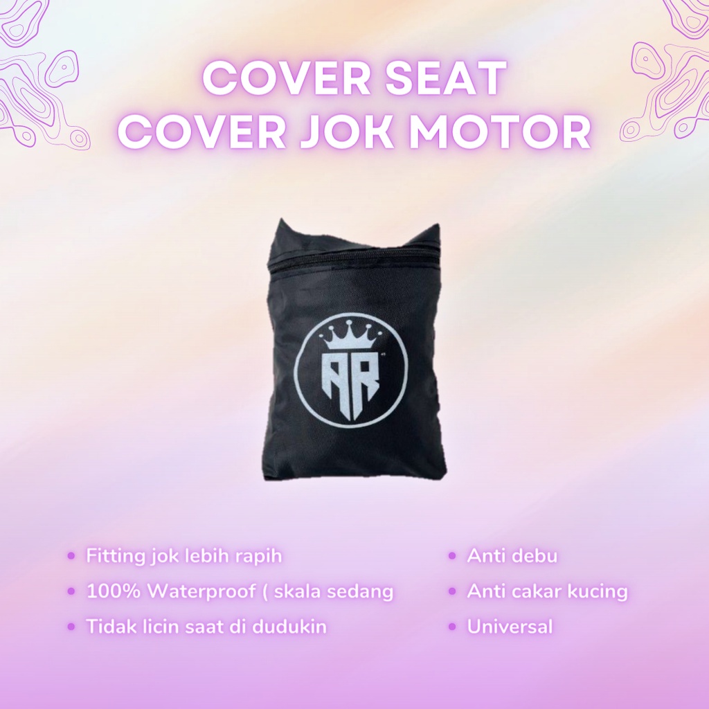 Jual Sarung Jok Motor / Cover Seat Anti Debu Anti Kucing / Cover Jok