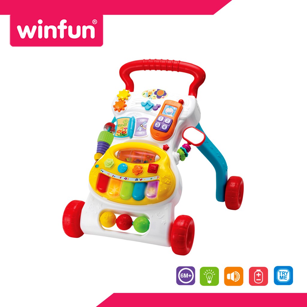WINFUN Grow with Me Musical Walker | W000804 Mainan Edukasi Anak Bayi