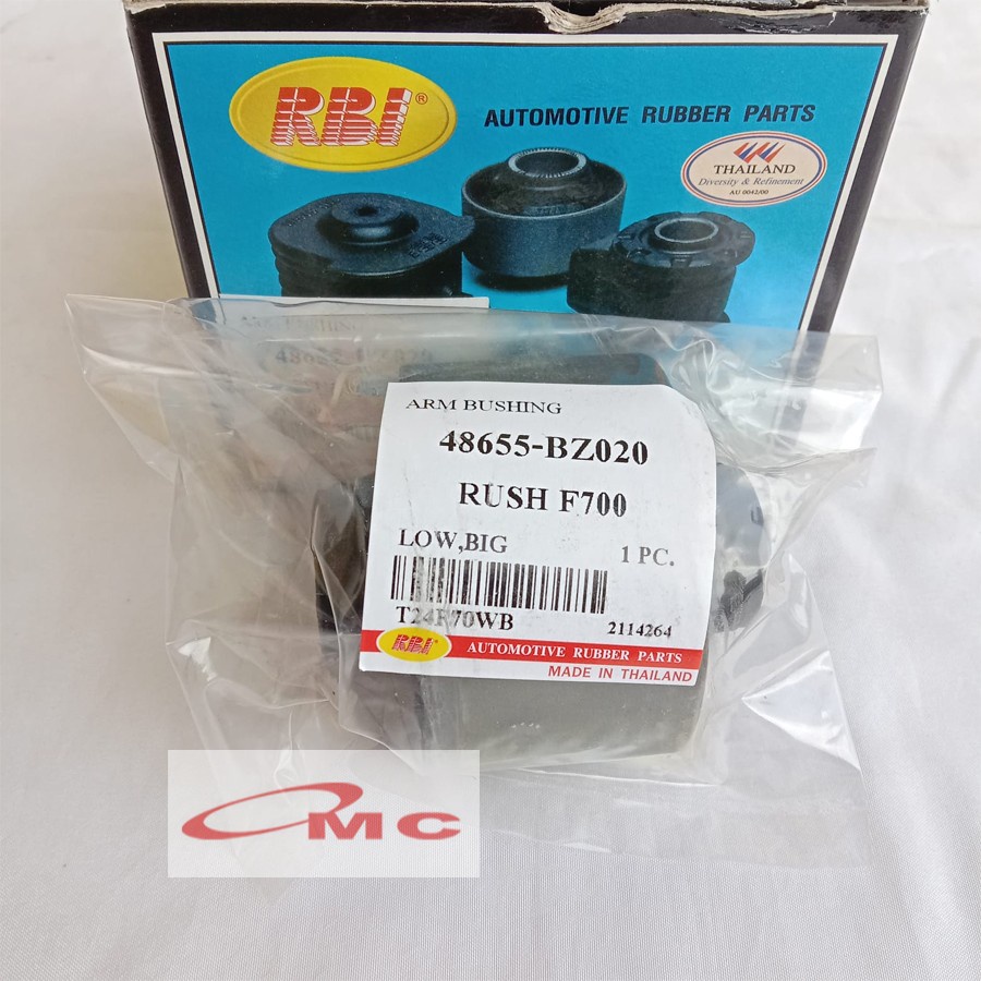 Karet Bush Bushing Lower Arm Sayap Depan Besar Rush Terios 48655-BZ020-RBI