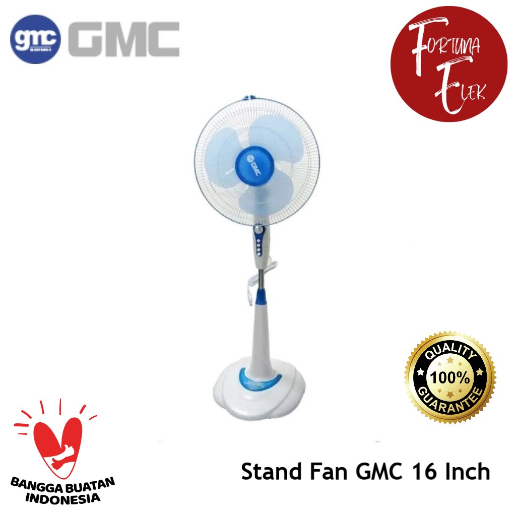 GMC Kipas Angin Berdiri Stand Fan 16 Inch BM 308