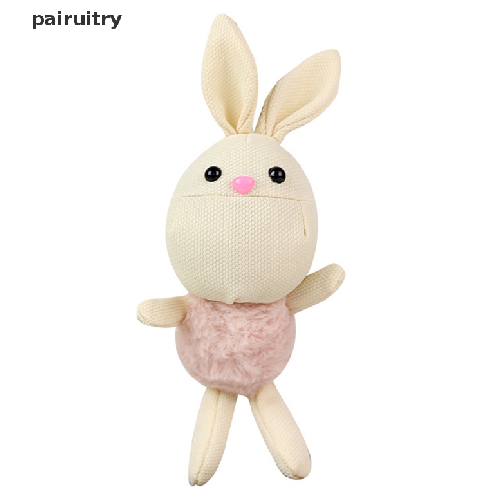 Prt 1Pc Boneka Kelinci Lucu Boneka Plush Animal Bunny Mainan Boneka Gantungan Kunci Untuk Hadiah Anak PRT