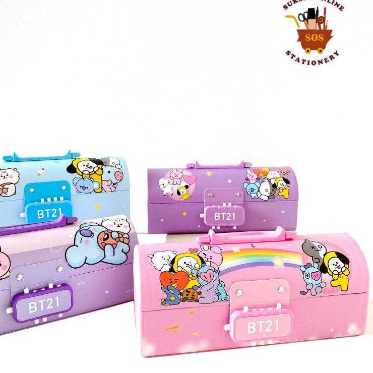 

❰6NS6-E SOS Kotak Pensil Karton Kode D-3051/ Tempat Pensil / Pencil Case 8)(A