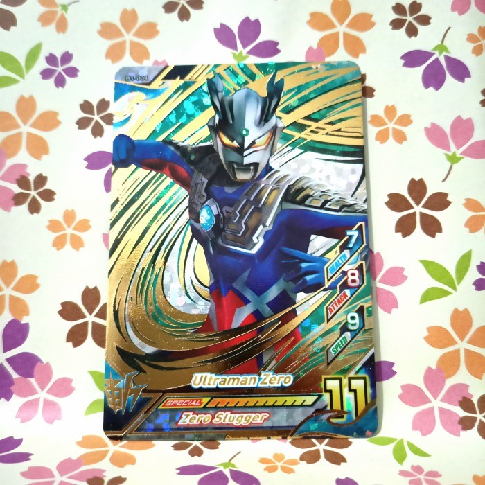 Kartu Promo Kartu Ultraman Fusion Fight R/B Ur