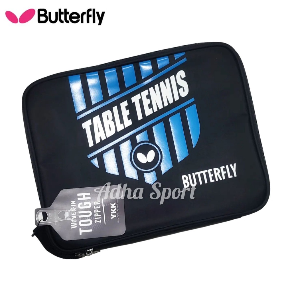 Butterfly Emblem Case Tas Cover Bet Pingpong Tenis Meja Original Adha Sport