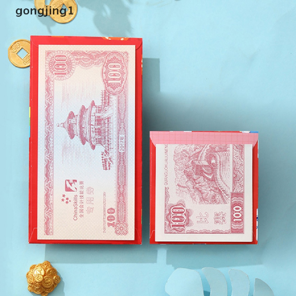 Ggg 6pcs Amplop Imlek 2023kelinci Merah New Year Red Packet Spring Festival Kantong Uang Hongbao Merah Hadiah Amplop ID