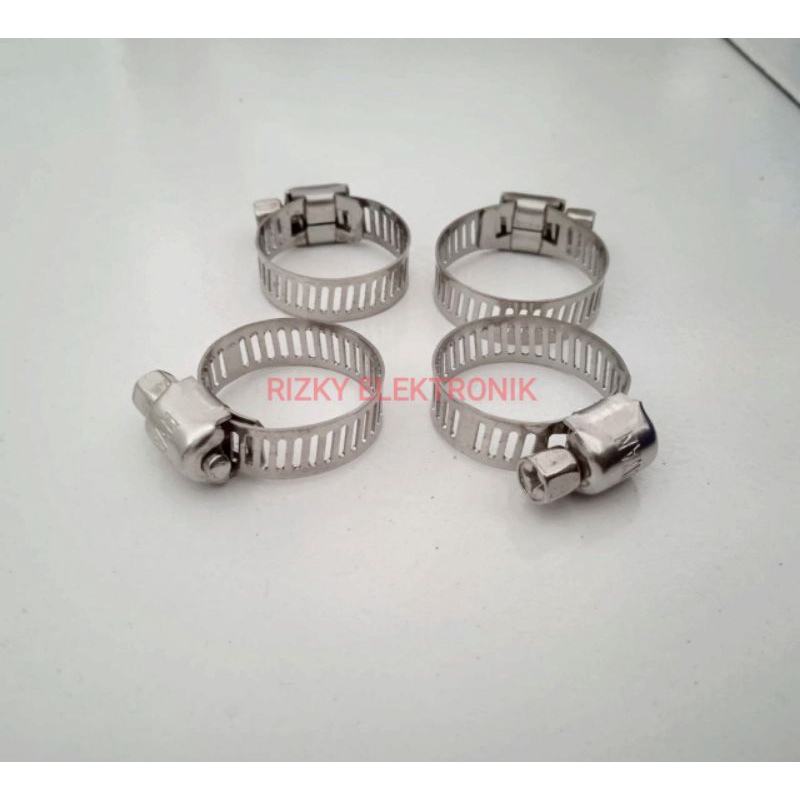 Klem Pengikat Stainless 7/8 Selang Kompor Gas LPG Clamp Hose