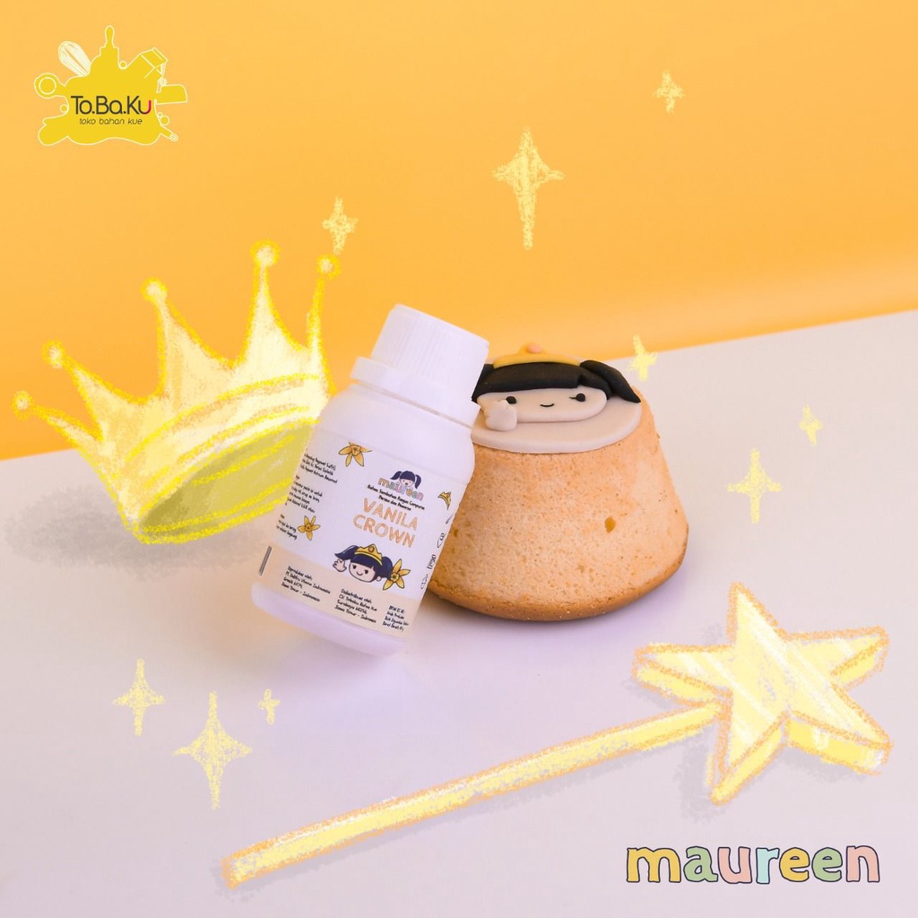 

Maureen Pasta Vanilla Crown 100gr