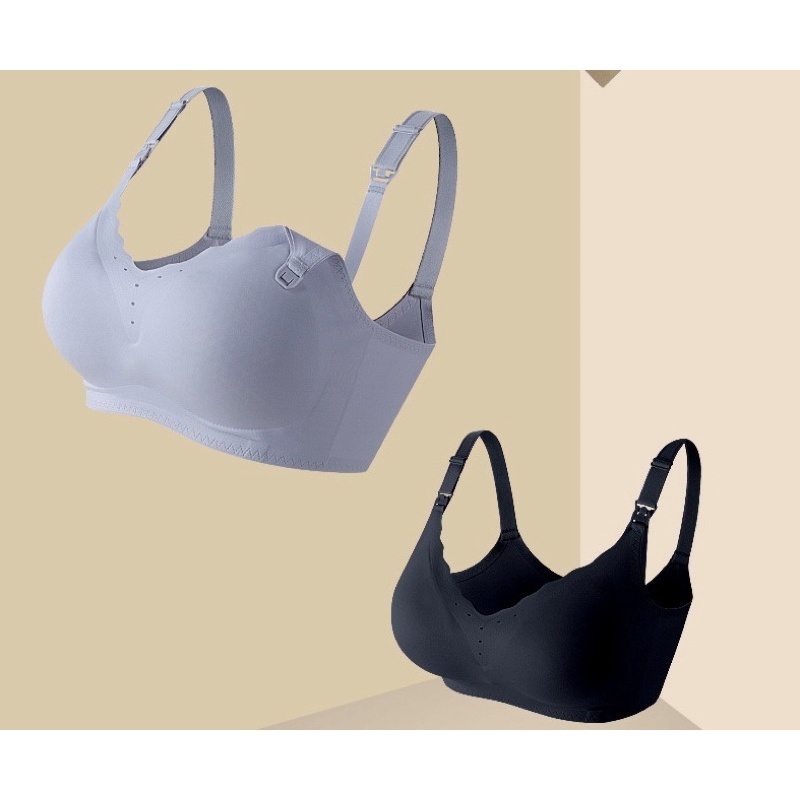 HEYMOMMY.ID - Bra Menyusui Breathable Seamless ••| Nursing bra maternity bra bukan hello werme bukan moimoom bukan mooimom