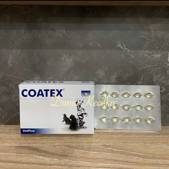COATEX VITAMIN KULIT DAN BULU ANJING KUCING VETPLUS