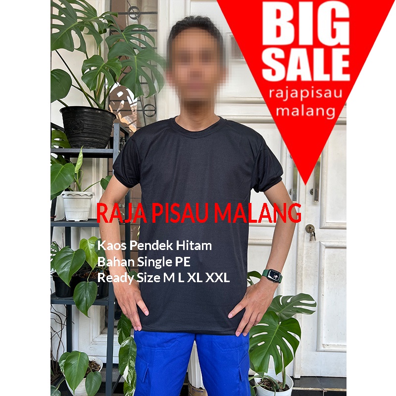 KAOS PENDEK POLOS HITAM PUTIH DAN HIJAU ARMY KAOS DALAMAN